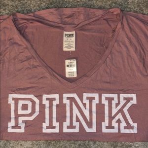 Size M Pink Short Sleeve Top NWT